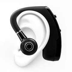 Bluetooth Earpiece Wireless Headset Noise Cancelling Driving Trucker Earbuds -US