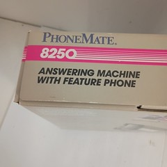 VTG Deadstock PhoneMate 8250 Telephone With Answering Machine And Speaker Phone