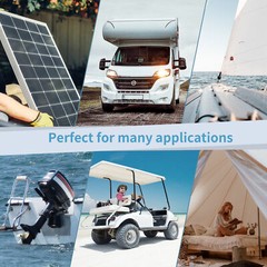 24V 60Ah LiFePO4 KEPWORTH Lithium BMS Battery for RV Boat Trolling Motor Marine