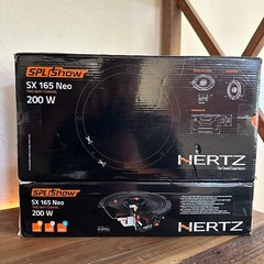 Hertz SX-165 NEO 6.5″ Speakers UV-Resistant & Waterproof – Harley Davidson – NEW