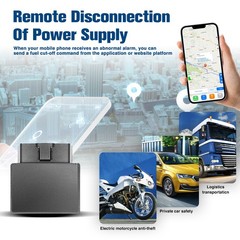 New 4G GPS Tracker Real Time Vehicle Tracking Device OBD2 Car Truck Locator