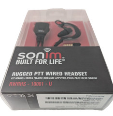 NEW LOT *100 PACK* Sonim Rugged PTT Wired Headset | RWRHS-10001-U