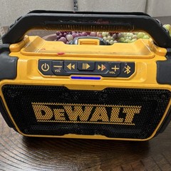 DEWALT 12V/20V Lithium Ion Bluetooth Jobsite Speaker, Yellow/Black