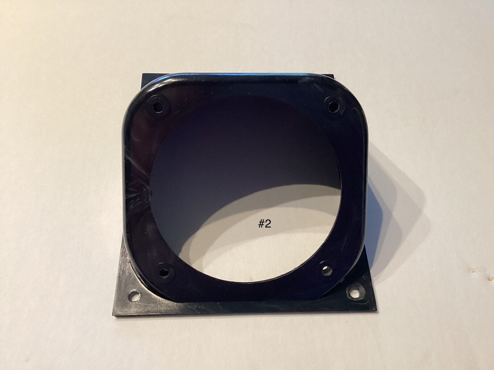 RCA 3 1/2 “ Speaker Baffle Several Models SHF9 And Others Vintage Black Color #2