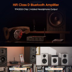 Douk Audio A5PRO HIFI TPA3255 Bluetooth Digital Amplifier