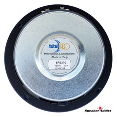 Faital PRO 6FE200 6.5″ Midrange Woofer Voice Speaker 8 ohm 260W 95dB 1.5″ coil