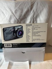 TD Electronics “3rd GEN 1080P Blue Dash Cam” 4″ IPS Touch Screen LCD