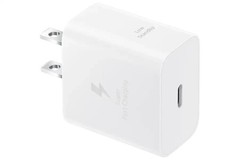 🔥 Samsung 25W Super Fast Charger USB C Wall Adapter White Open Box 🔥