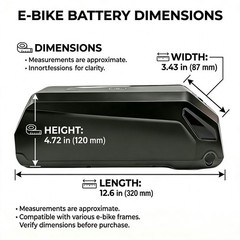 Black 48V 20Ah Battery & Anderson connector Battery BMS