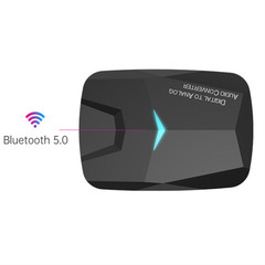 High Quaity Bluetooth Optical Coaxial Converter Bluetooth 5.0 Audio Adapter
