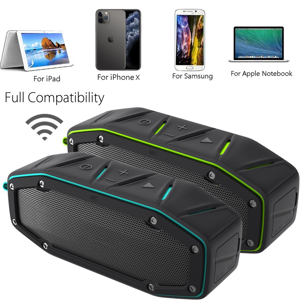 Bluetooth Rechargeable Wireless Speaker Portable Outdoor Handfree Waterproof