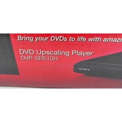 Sony DVP-SR510H DVD Player 1080p Upscaling HDMI CD Player with Remote and Box