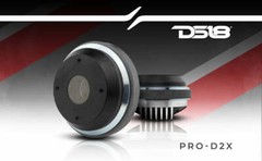 DS18 PRO-D2X 2″ Bolt On Throat Car Audio Compression Driver 1000W Max 8 Ohms