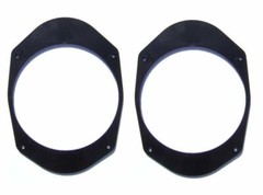 XED62 300W 6.5″ Truck Front/Rear Door Speakers w/ 6×8 to 6.5 inch adapter plate