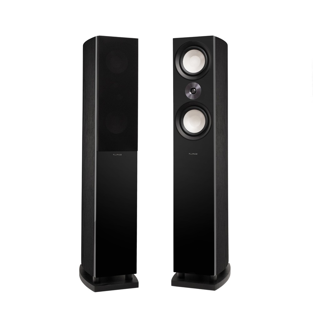 Fluance High Performance 3-Way Floorstanding Loudspeakers with 8″ Subwoofers
