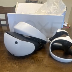 Sony PlayStation VR2 PS VR2 Headset w/ Sense Controllers USB-C 120Hz White/Black