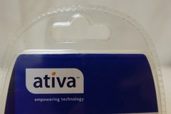 Ativa 8-Foot Clear Retractable Handset Phone Telephone Cord AT26811 / 387-756