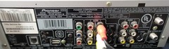Pioneer DVD Recorder Model DVR-810H-S. TIVO HDD DVD 80hrs w/remote. Tested-works