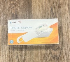 AT&T TR1909 Trimline Corded Telephone Caller ID Call Waiting White New Open Box