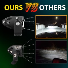 10″ inch 450W LED Work Light Bar Combo Spot Flood for Can-Am Polaris RZR UTV ATV