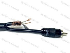 Sky High Car Audio 12ft 4 Channel PREMIUM RCA Cable Nylon Copper Braided 4ch