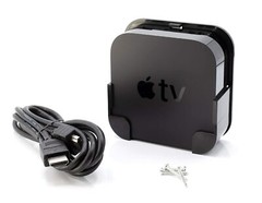 Apple TV 4th Generation Wall Mount – 4k Apple TV Holder with HDMI Cable