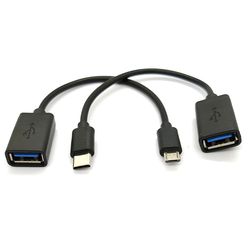 USB C To USB Adapter Type C OTG Extension Cable USB C Male To USB 2.0 A Female