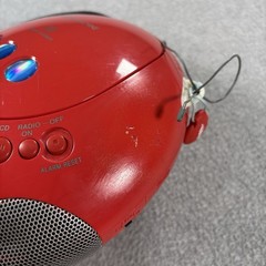 Sony ICF-CD831 RED PSYC Dream Machine CD Player, Alarm Clock, Radio WORKING