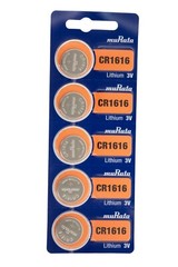 Murata (Formerly Sony)CR1616 Battery 3V Lithium CR1616 BOX OF 100 EXP 2031
