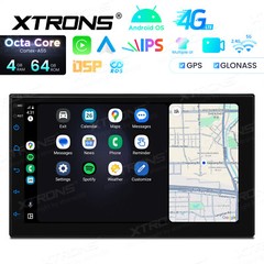 XTRONS 7″ IPS 2DIN Car Play Android 14 8Core 64GB Car Radio Stereo GPS Head Unit