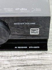 Sony STR-KS370 5.1 Channel AV Receiver HDMI Dolby DTS No Remote Tested