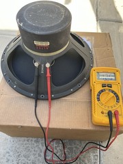 Pairs Altec Early Hollywood Voice 515 16 ohm Re-cone, by Great Plains Audio