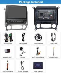 Apple Carplay Car Stereo Radio Nav For 2014-2018 Chevy Silverado GMC Sierra 1500