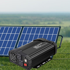 16000W Car Power Inverter DC 12V To AC 110V Pure Sine Wave Solar Converter LCD