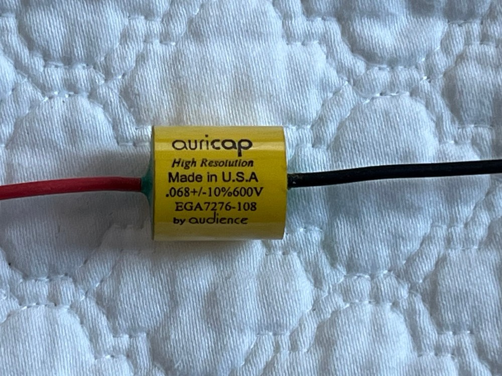 Audience Auricap High Resolution Polypropylene Capacitor .068µF 600V NEW
