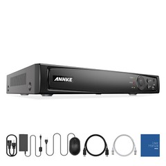 ANNKE 8CH 16CH 32CH 12MP NVR POE Security IP Network Video Recorder H.265+ AI