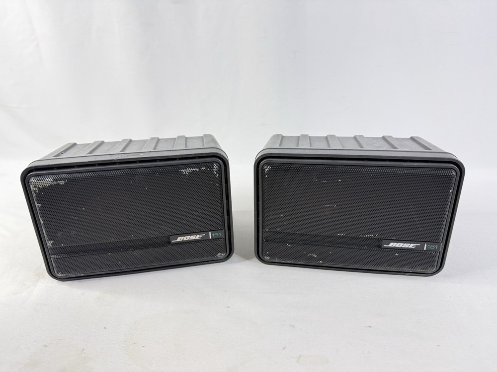 Bose 151 Indoor Outdoor Extreme Weather Proof Speaker Pair Tested Working !