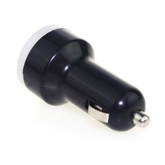 DC 12V/24V USB 2.0 5V 2A/2000mA & 1A Car Charger Power Adapter Cigarette Lighter