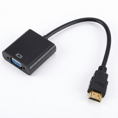 HDMI Male to VGA Female Video Cable Converter Adapter For PC Monitor 4K 3.0