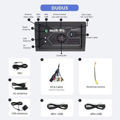 DUDUAUTO Car Radio Stereo for Toyota Camry 2018 2019 DUDU3,4GB RAM 64GB ROM