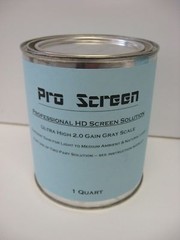 HD Projector / Projection Screen Paint Solution – 1 Quart 4K Full HD 1080p 3D