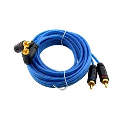 ORION Wired CR12FT (12-Ft Blue) 2 Channel RCA Male to RCA Male Stereo