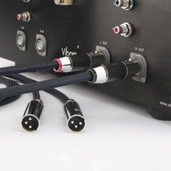 Pair 5N OCC Copper Silver Plated HIFI XLR Plug Audio Balance Interconnect Cable