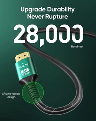 8K 4K 10K HDMI Cable 48Gbps 1.5FT/0.5M, Ultra High Speed 2.1 1.5feet