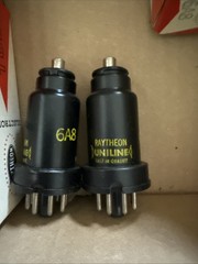 Lot Of 2: 6A8 NOS/NIB Raytheon Pentagrid Convertor Tube T27