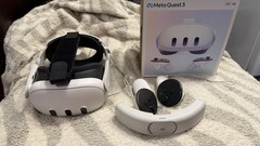 Meta Quest 3 512GB with Upgraded HeadStrap And Battery.