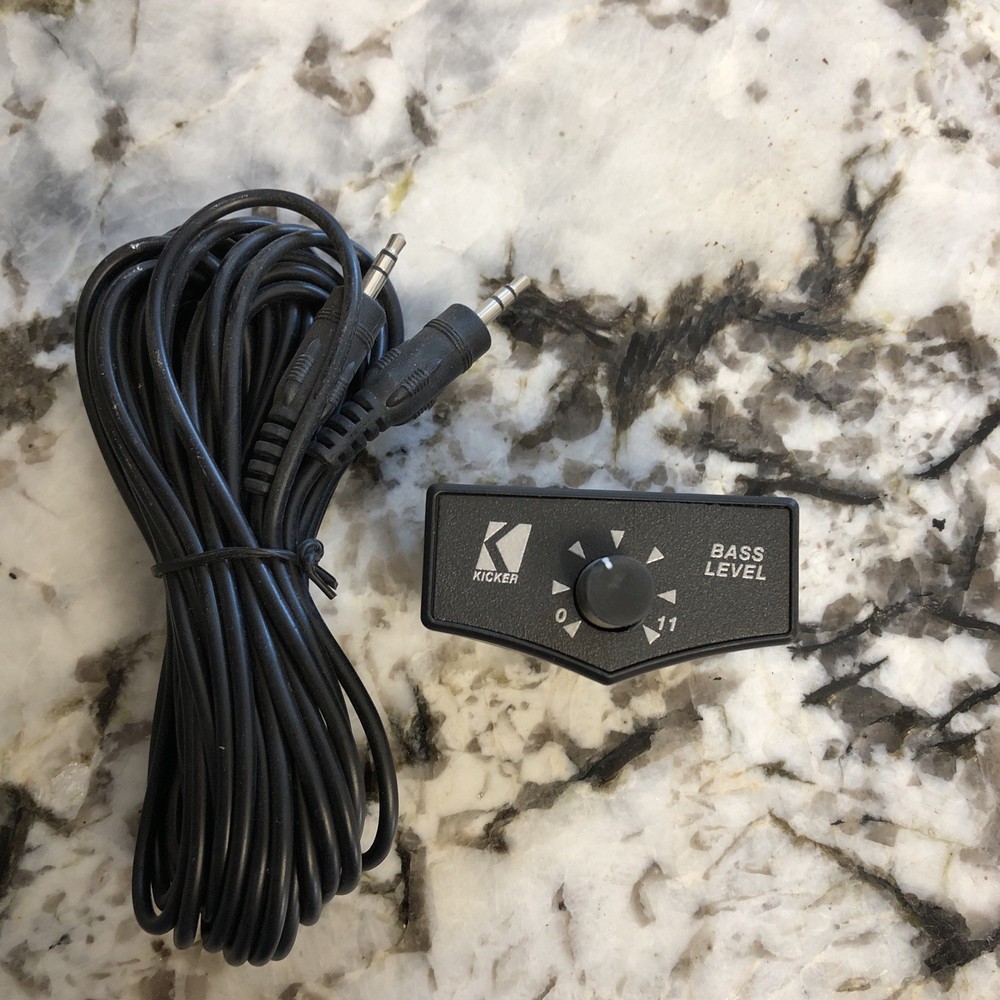 KICKER Bass Level Remote Control Knob Dash Mount – Original OEM