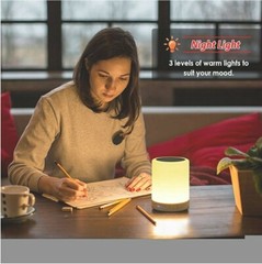 Shava 7 Night Light LED Bluetooth Speaker Touch Control Speaker Speakerphone