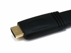 Premium HDMI M-M Cable 25FT 30FT 50FT Flat Golf Plated PS4 Xbox One 3D HDTV PC