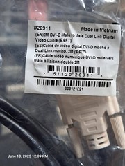 C2G 2m DVI-D Dual Link Digital Video Cable – DVI Cable – 6ft – DVI cable – DVI-D